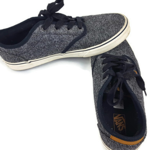 Vans Classic lace up charcoal Skater 6.5 Youth - Picture 1 of 4